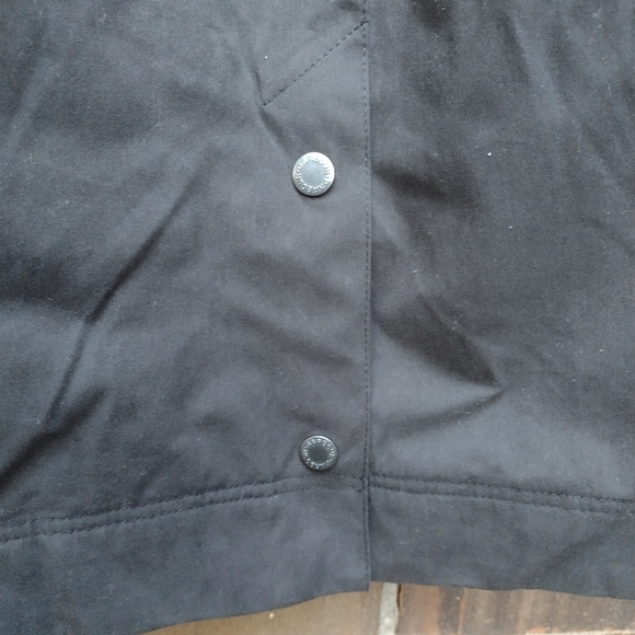 Barbour Beadnell Coat Waterproof Hooded Tartan Lined Black Jacket NWOT - Picture 8 of 11